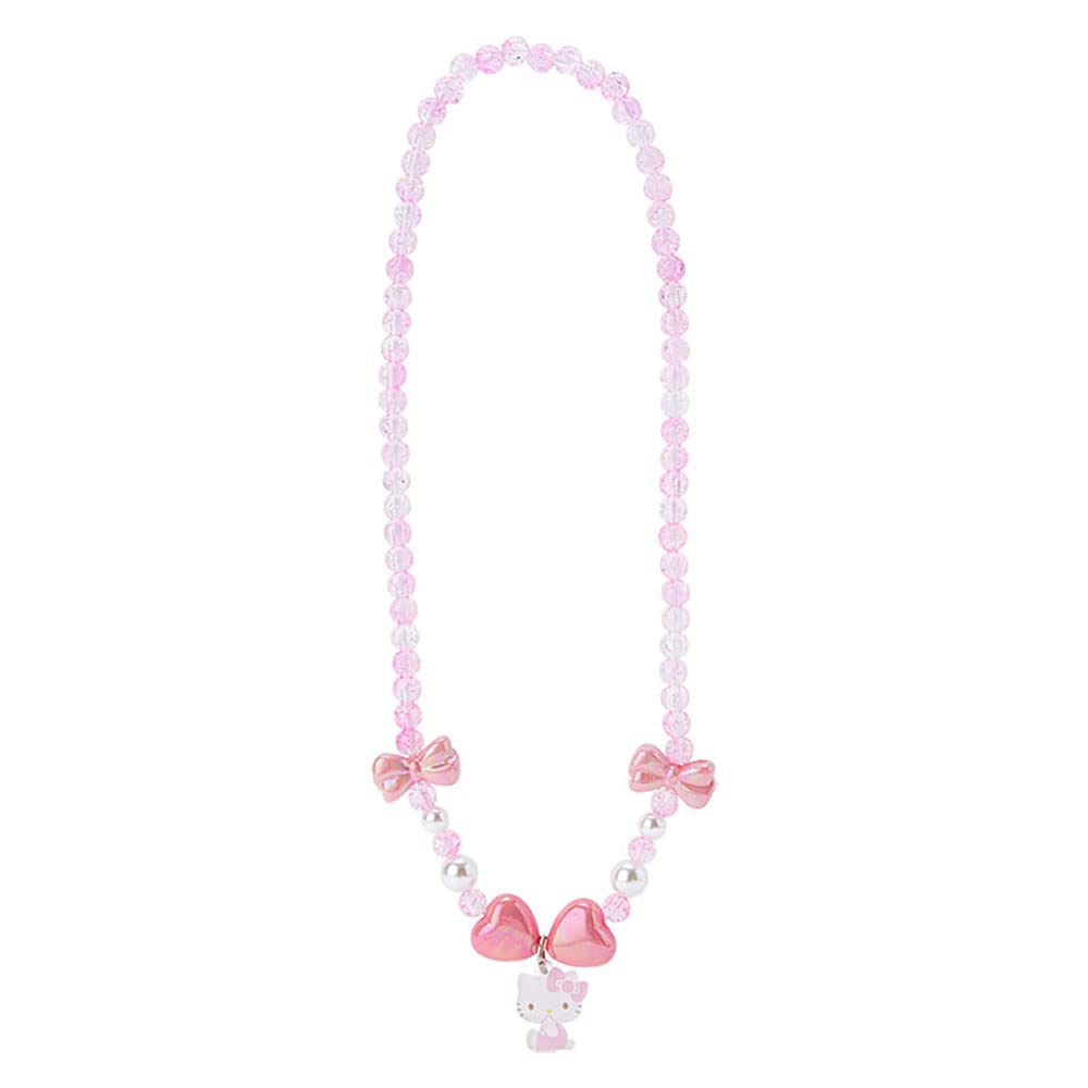 レア　サンリオ×スワロフスキー ハローキティネックレス　豹キティ　ピンク Amazon | サンリオ(SANRIO) ハローキティ ビーズネックレス